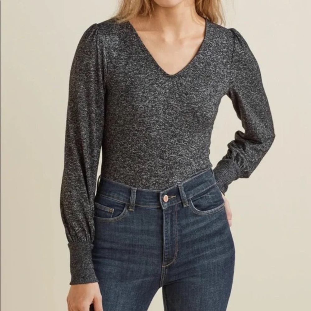 Charcoal Heather UpWest Bodysuit | Size XS